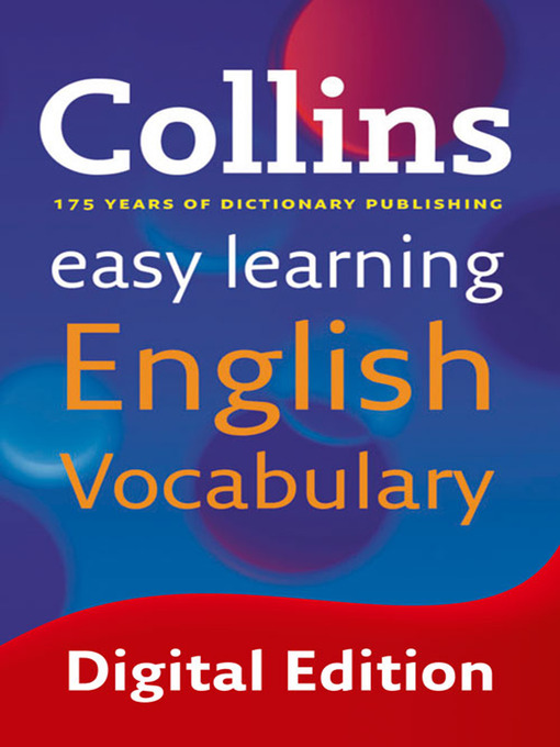 Title details for Easy Learning English Vocabulary (Collins Easy Learning English) by Collins - Available